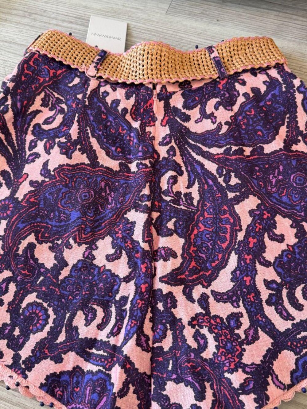 RARE — NWT Zimmermann “Tiggy Tuck Short” (Size 1) - Picture 3 of 3